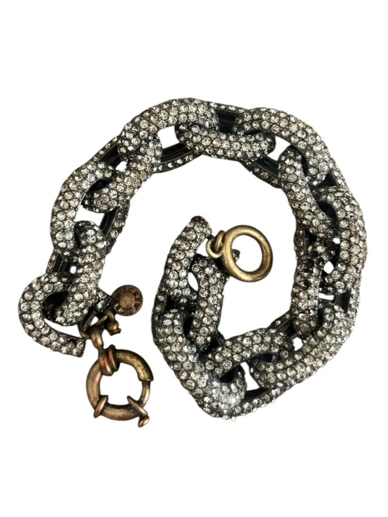 J. Crew Jewelry - J. Crew Pave Crystal Chain Bracelet